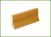 Skirting board veneered with oak veneer - unpainted 6,0*2,2
